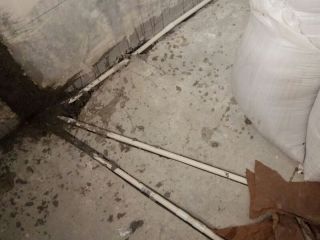 水电线管开槽施工