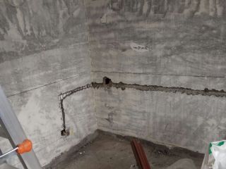 强、弱电布管穿线