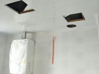 集成吊顶及橱柜柜体安装