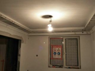 石膏板吊顶施作