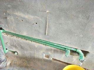 水电线管开槽施工