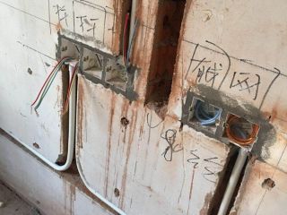强、弱电路穿线施作