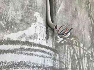强、弱电布管，穿线施作