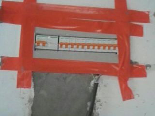 强、弱电布管，穿线施作