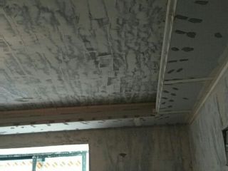 石膏板吊顶施作
