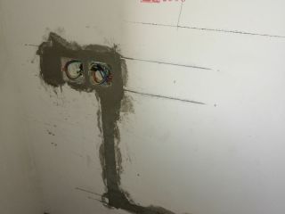 强、弱电布管，穿线施作