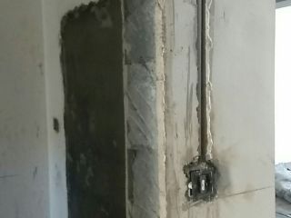 水电线管开槽施工