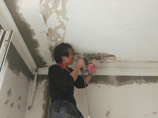 强、弱电布管，穿线施作