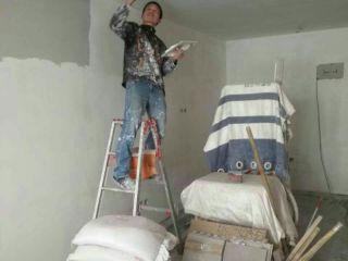墙、顶面腻子批嵌