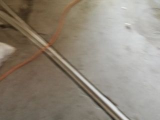 水、电管开槽施作