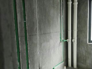 水电线管开槽施工