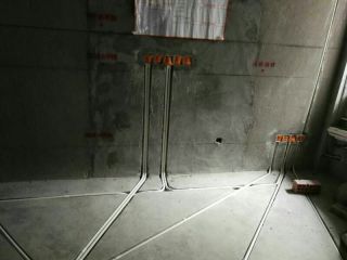 水电线管开槽施工