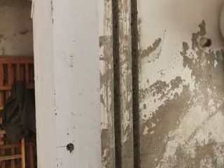 水、电管开槽施工