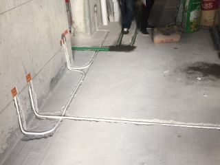 强、弱电路穿线施作