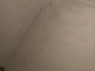 现场背景墙及隔墙施作