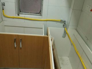 集成吊顶及橱柜柜体安装