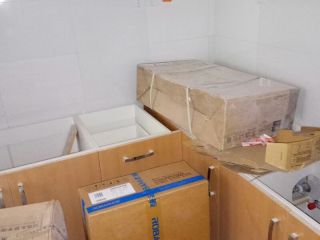 集成吊顶及橱柜柜体安装