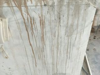 水、电管开槽施作