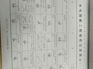 隐蔽工程 验收