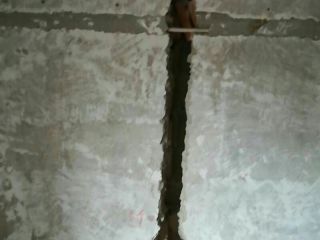 水、电管开槽施作