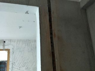 水、电管开槽施工