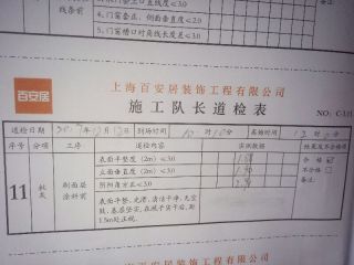 墙、顶面腻子批嵌