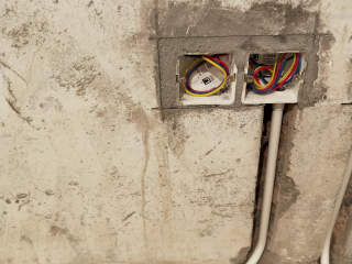 强、弱电布管穿线