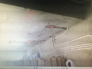 水、电管开槽施作