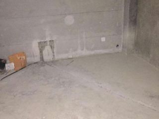 水、电管开槽施作