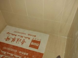 地砖铺贴及地面找平施作