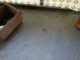 地砖铺贴及地面找平施作