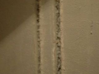 水、电管开槽施工