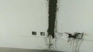 强、弱电布管，穿线施作