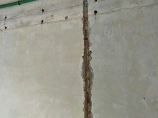 水电线管开槽施工