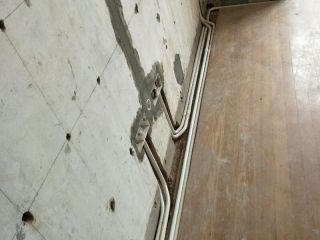 水电线管开槽施工