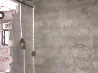 水、电管开槽施作
