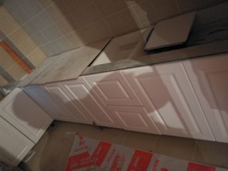 集成吊顶及橱柜柜体安装