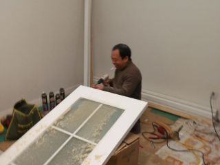 成品门及墙纸铺贴