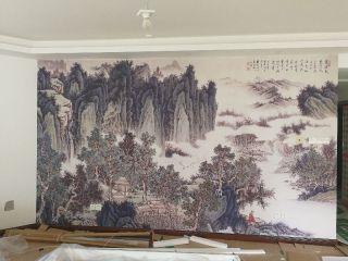 成品门及墙纸铺贴