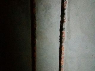 水、电管开槽施作