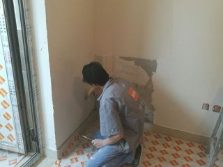 墙、顶面腻子批嵌