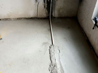 水电线管开槽施工