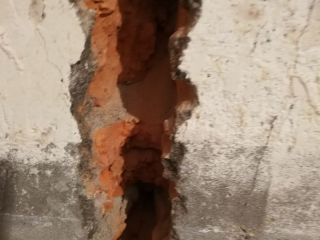 水、电管开槽施工