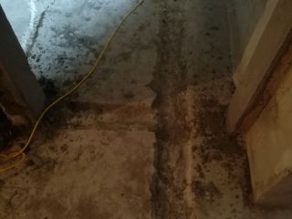 水、电管开槽施作