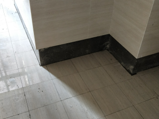 地砖铺贴及地面找平施作