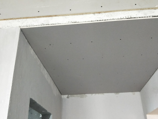 石膏板吊顶施作