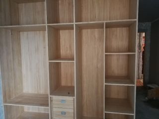 现场木制品造型施作