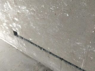 水、电管开槽施工