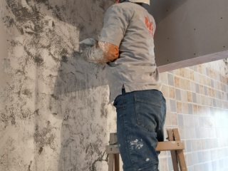 墙、顶面腻子批嵌