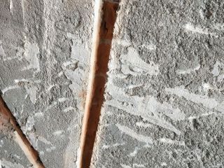 水、电管开槽施作